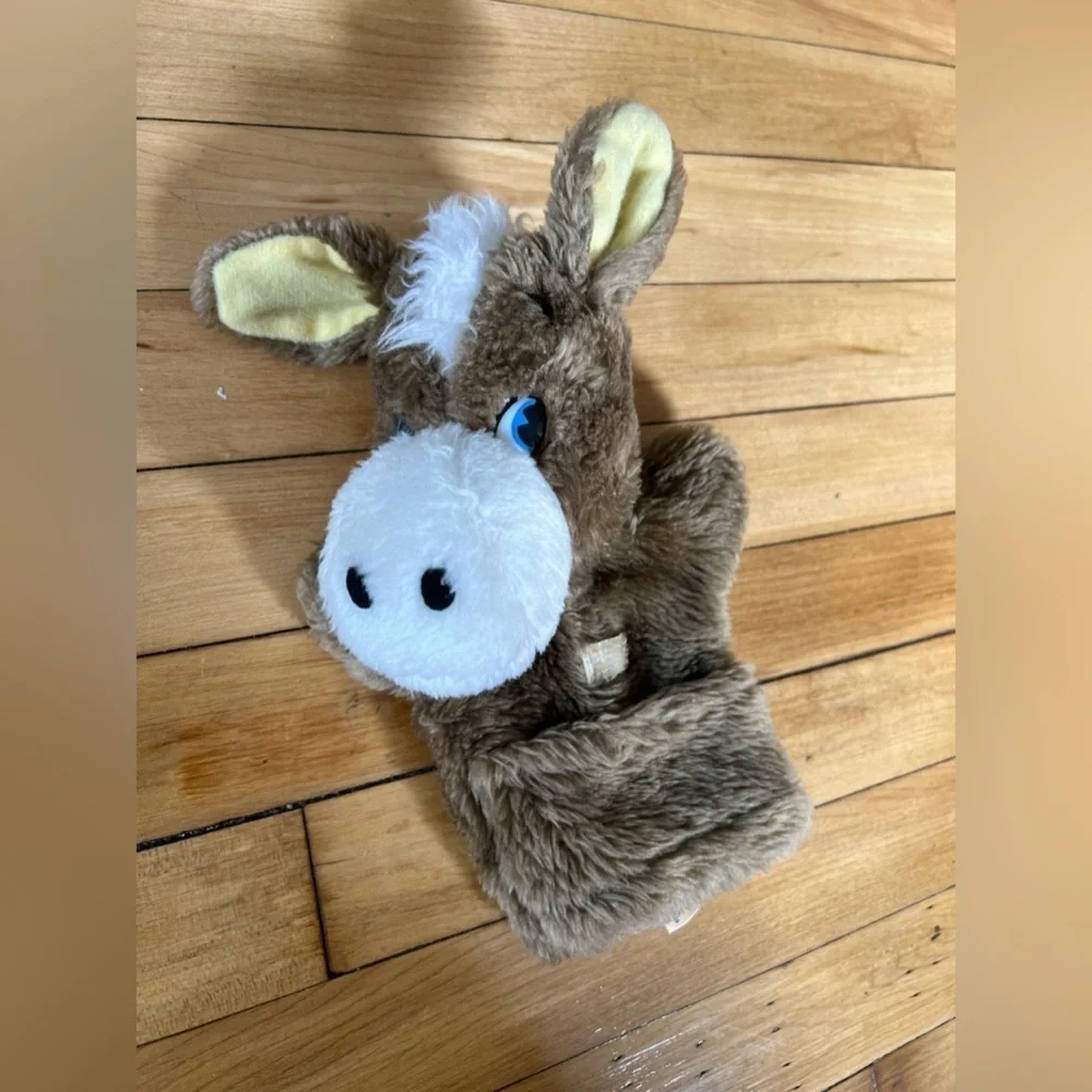 Vintage california stuffed‎ toys donkey puppet